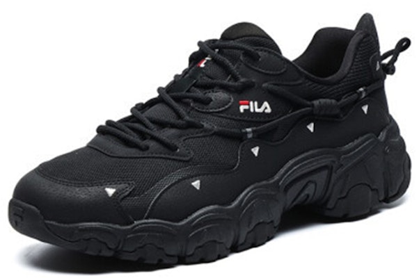 휠라 로우탑 런닝화 '블랙 화이트' F12M134108FBG Lookbook 휠라 로우탑 런닝화 '블랙 화이트' F12M134108FBG