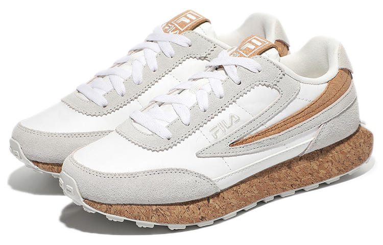 FILA Low-Top 'White Grey Brown' 圖 3