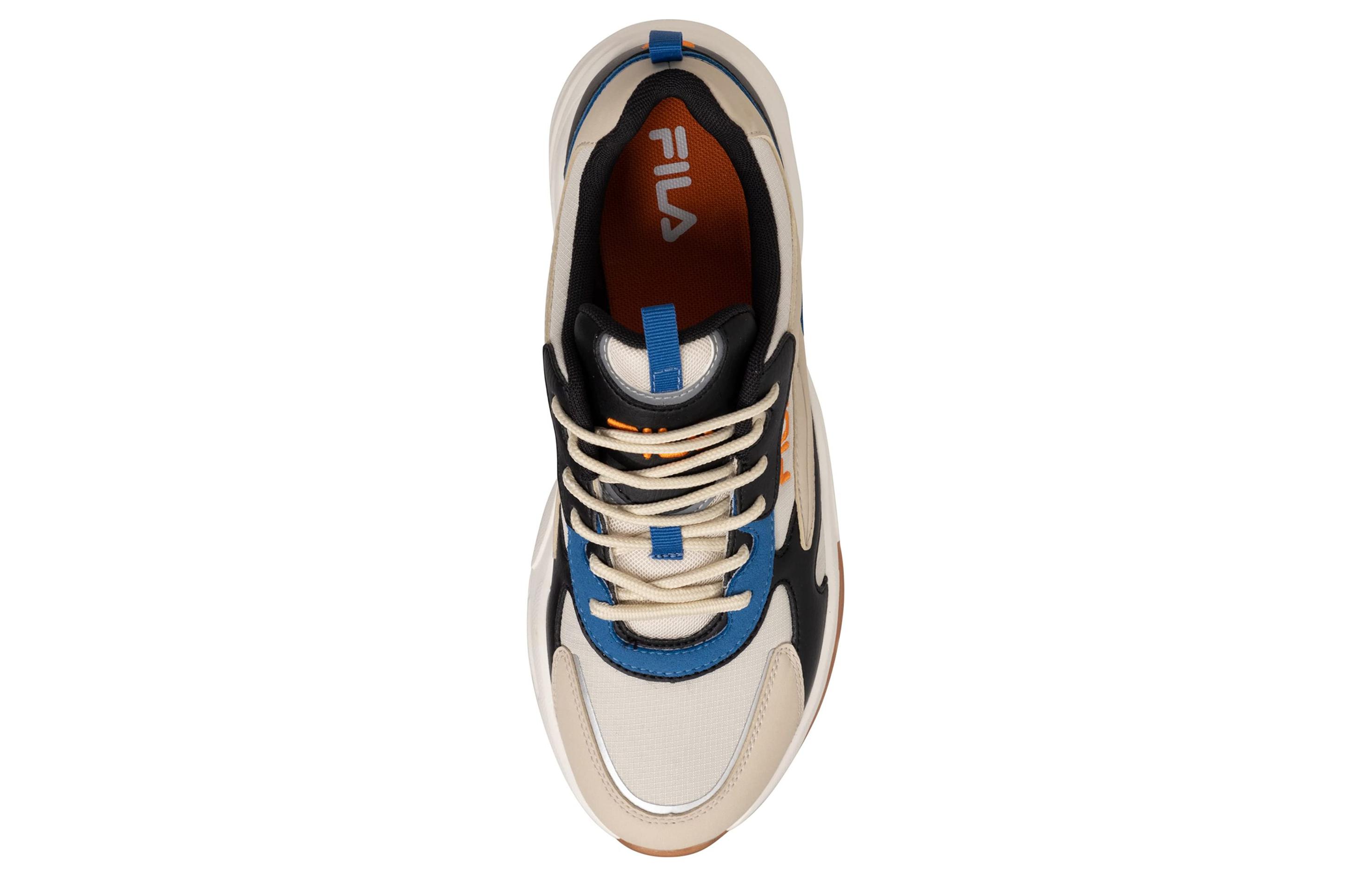 Lookbook Sepatu Lari FILA Rendah 'Putih Biru' FFM018973054