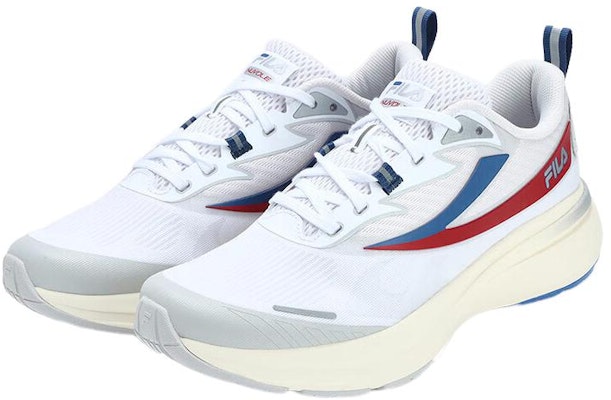 FILA Low Top Running Shoes 'White Grey' A12M321118FWN Lookbook FILA Low Top Running Shoes 'White Grey' A12M321118FWN