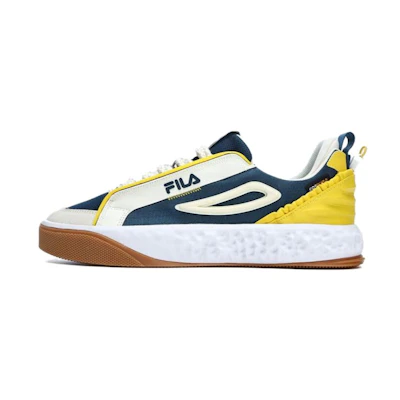 FILA CORE VIVA Fashion Icona Skate Shoes 'White Blue Yellow'