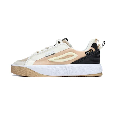 FILA Low Top Skateboard Shoes 'White Brown'