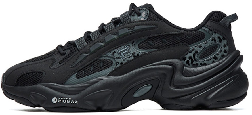 FILA Low-Top Running Shoes Leopard Print Black F12M121105FBK Buy FILA Low-Top Running Shoes Leopard Print Black F12M121105FBK