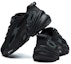 Shop FILA Kasut Lari Low-Top Cetakan Leopard Hitam F12M121105FBK