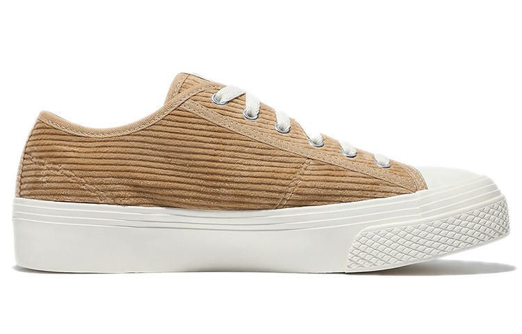 FILA Unisex Low-Top Sneakers Brown/White 圖 2