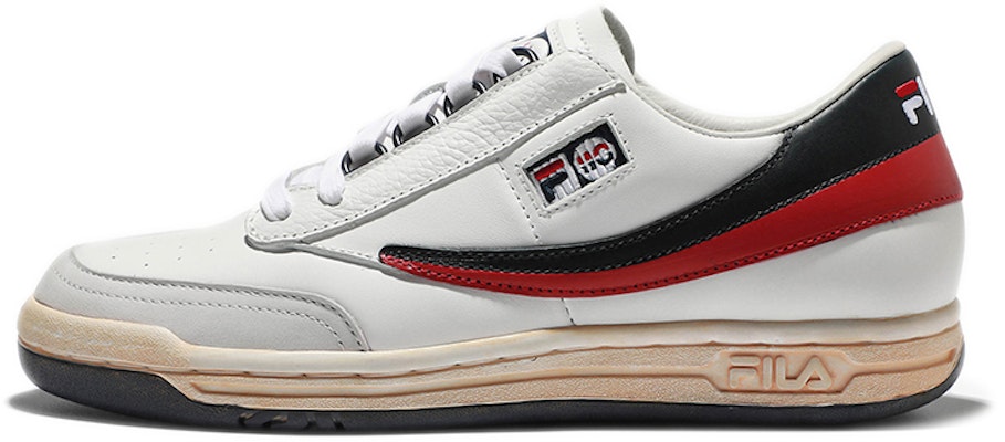 FILA Low Top Sneaker 'White Red Korean Edition' 1TM01740D_125 Buy FILA Low Top Sneaker 'White Red Korean Edition' 1TM01740D_125