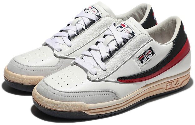 FILA Low Top Sneaker 'White Red Korean Edition' 1TM01740D_125 Lookbook FILA Low Top Sneaker 'White Red Korean Edition' 1TM01740D_125