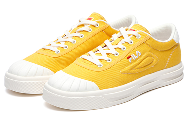 Order FILA Luke Retro Kanvas 'Kuning Putih' F12M226308FFS
