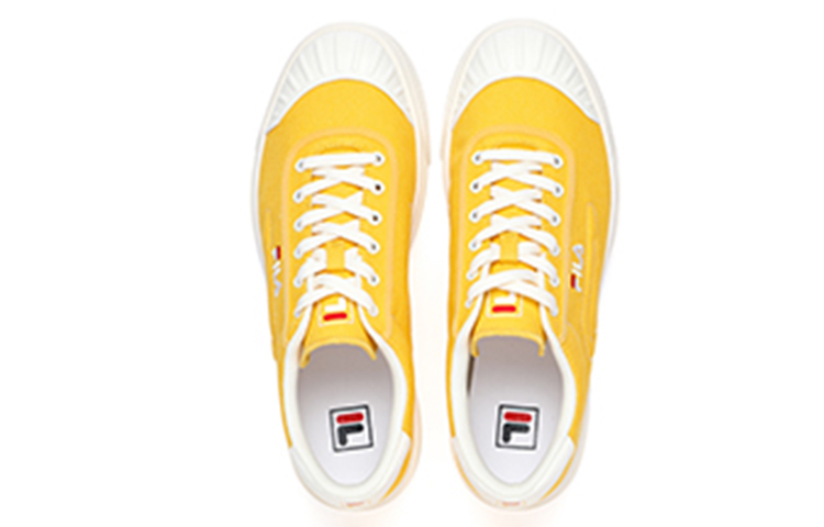Lookbook FILA Luke Retro Kanvas 'Kuning Putih' F12M226308FFS