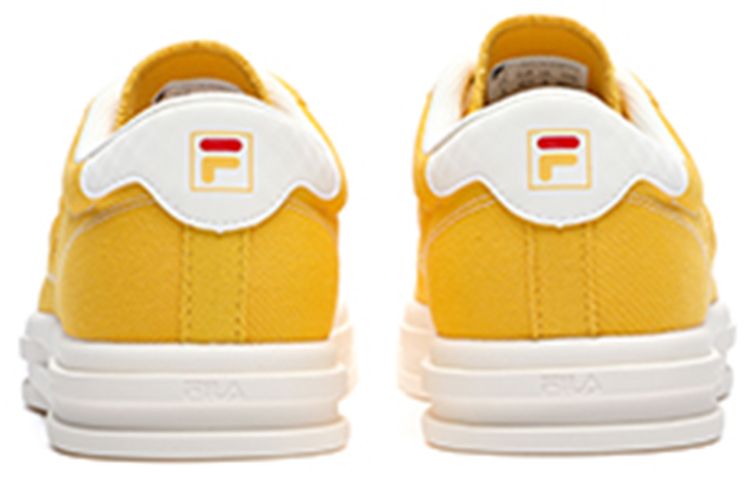Shop FILA Luke Retro Kanvas 'Kuning Putih' F12M226308FFS