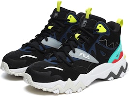 FILA マジック スティック × Oakmont 2 Mid "レトロブラック" F12M242123FBK Order FILA マジック スティック × Oakmont 2 Mid "レトロブラック" F12M242123FBK