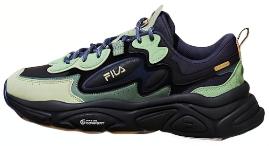 FILA斐樂 Mars 1 運動舒適 減震耐磨 低筒 跑步鞋 男款 綠黑 Buy FILA斐樂 Mars 1 運動舒適 減震耐磨 低筒 跑步鞋 男款 綠黑