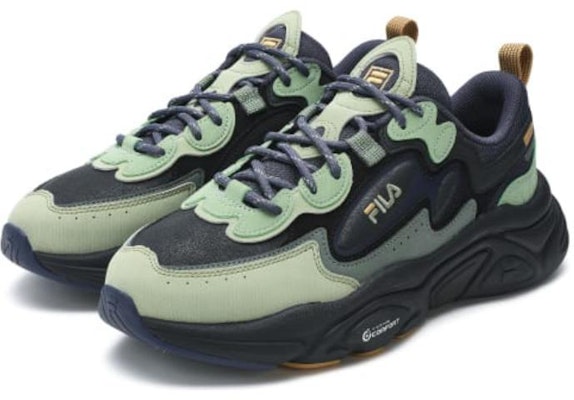 FILA Mars 1 Sneakers 'Hitam Hijau' F12M342111FBG Lookbook FILA Mars 1 Sneakers 'Hitam Hijau' F12M342111FBG