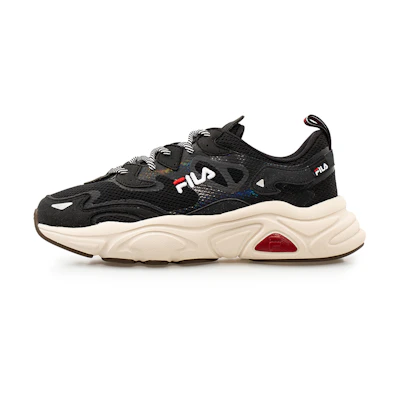 FILA Mars Running Shoes Black/White/Red