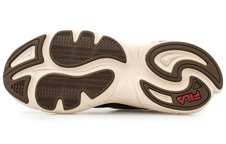 FILA Mars Running Shoes Black/White/Red 圖 4