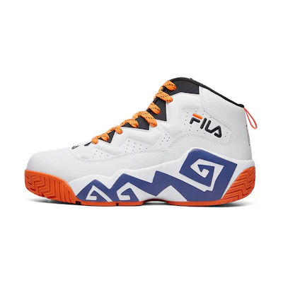 FILA MB 1 High Baeketball Shoes Black/White