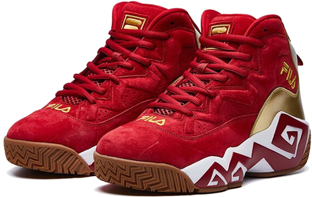 FILA MB 1 High 'Red Gold' F12M041224FRG Lookbook FILA MB 1 High 'Red Gold' F12M041224FRG