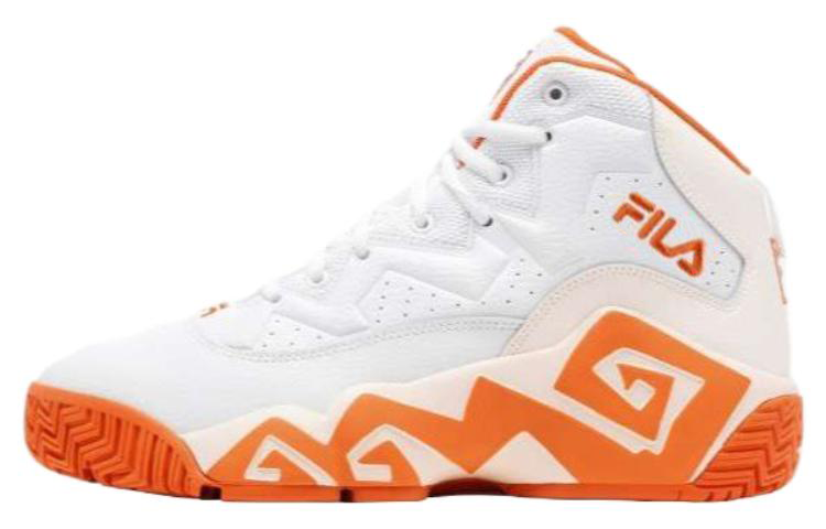 FILA MB Retro High 'White Orange' 1BM01888_128