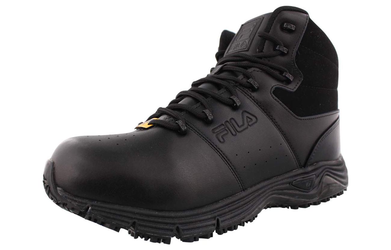 Lookbook FILA Memory Breach Slip Resistant Steel Toe Triple Black 1SH40238-001