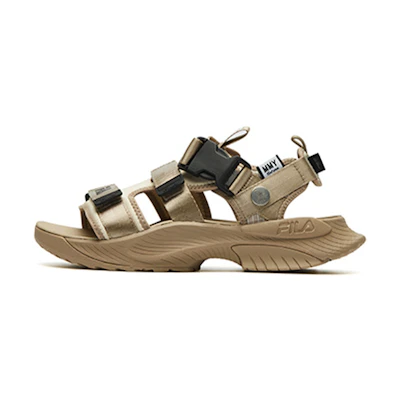 FILA Mihara Heritage-FHT Fashion Khaki Sandals 'Cream Light Khaki'