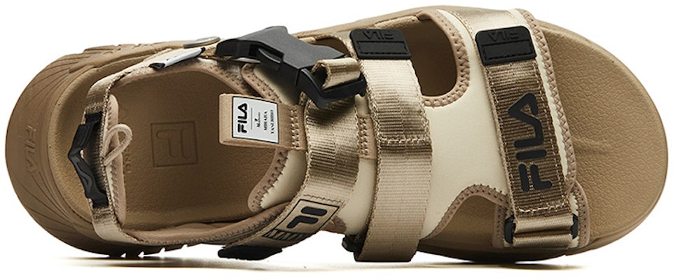 Sandal FILA Mihara x Heritage-FHT Fesyen Khaki 'Krim Khaki Terang' F12M124547FAT Lookbook Sandal FILA Mihara x Heritage-FHT Fesyen Khaki 'Krim Khaki Terang' F12M124547FAT