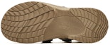 Shop Sandal FILA Mihara x Heritage-FHT Fesyen Khaki 'Krim Khaki Terang' F12M124547FAT