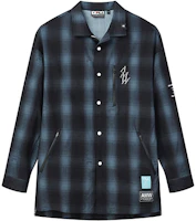 FILA MIHARA YASUHIRO Collab Woven Jacket Casual Sports Gravel Gray F11M133703F-DY FILA MIHARA YASUHIRO Collab Woven Jacket Casual Sports Gravel Gray F11M133703F-DY