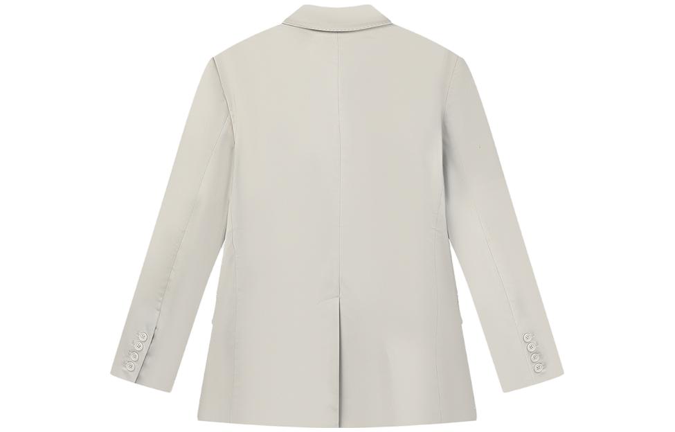 Lookbook FILA ミラノ ユニセックス シルバーグレー ダブルVネック 長袖ブレザー F11U335702F-GY