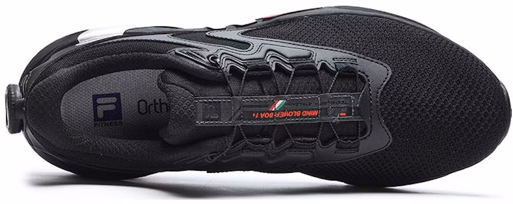 FILA Mind Blower Boa 1 Shoes Black White Red A12M311303FBB