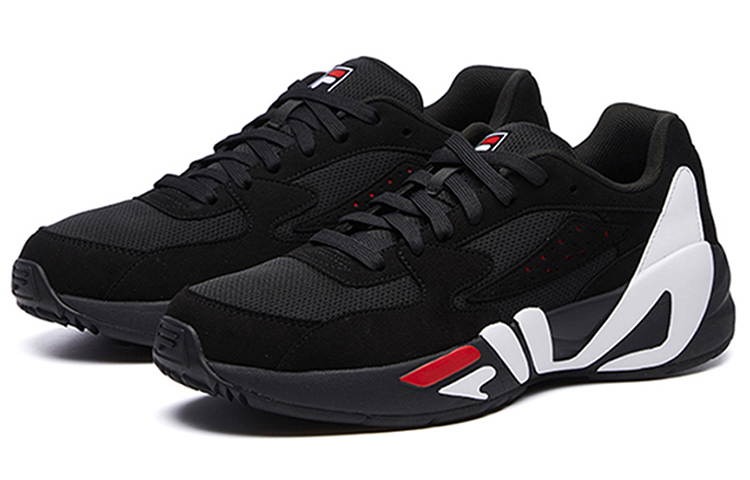 Shop FILA Mind Blower Low Black//Red 'White' F52M041107FBK