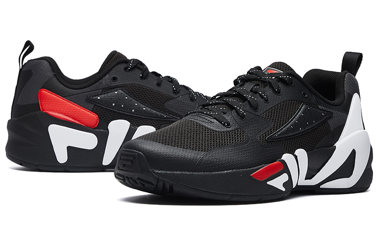 Lookbook FILA Mind Blower 复古跑鞋 黑色 F12M031105FBK
