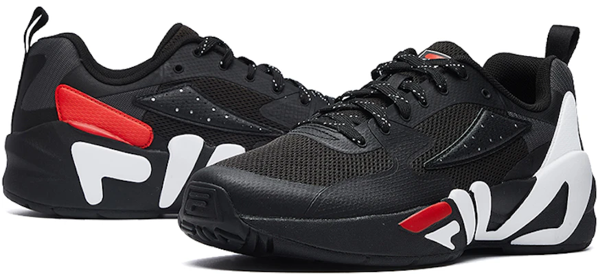 FILA Mind Blower 复古跑鞋 黑色 F12M031105FBK Lookbook FILA Mind Blower 复古跑鞋 黑色 F12M031105FBK