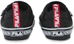 Shop Kasut Sukan Santai FILA Minimalistik Hitam Rendah Kasual Athleisure 1GM01218_001