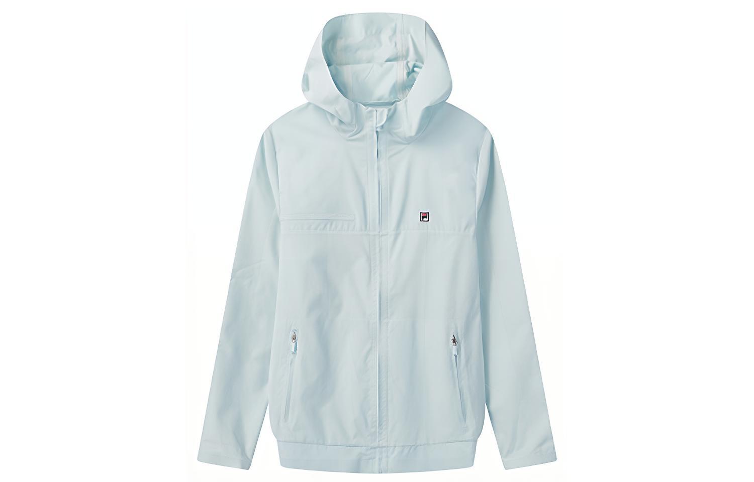 FILA Mint Green Woven Hooded Sports Jacket F11M028701FTQ 圖 2