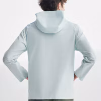 Details for FILA Mint Green Woven Hooded Sports Jacket F11M028701FTQ