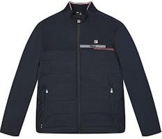 FILA Modern Heritage Lightweight Winter Down Jacket - Legendary Blue. F11M341905F-NV FILA Modern Heritage Lightweight Winter Down Jacket - Legendary Blue. F11M341905F-NV