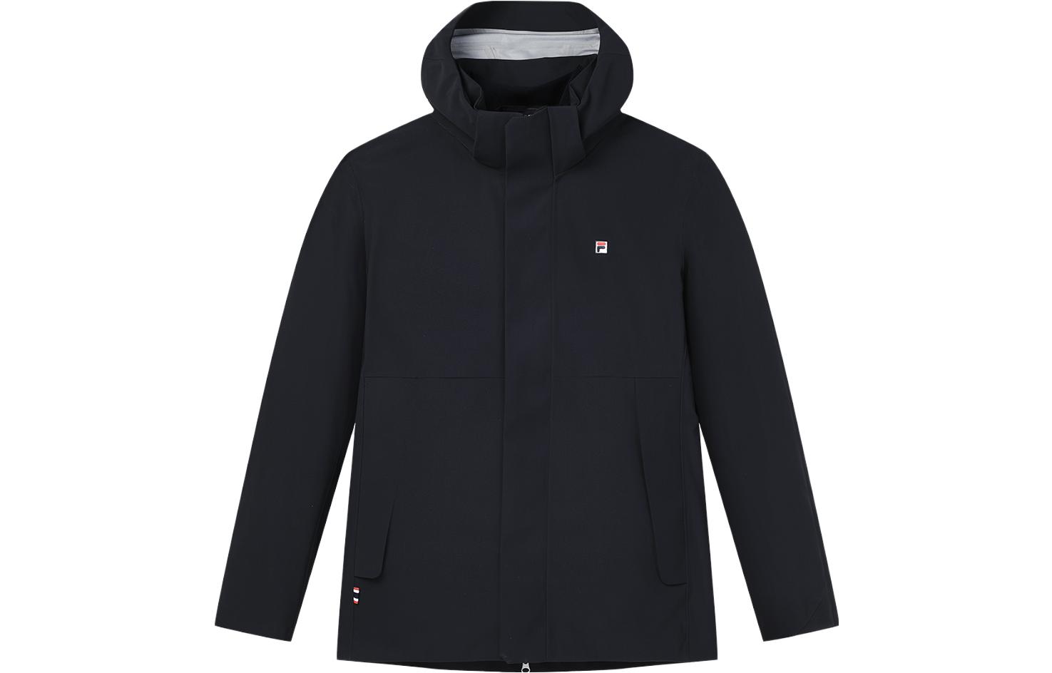FILA Modern Heritage Legendary Blue  Hooded Knit Jacket with Inner Lining. F11M341507FNV 圖 2