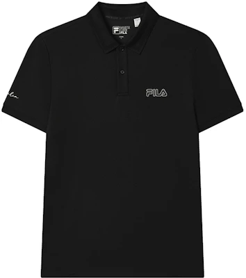 FILA Modern Heritage Retro Polo Shirt Men’s Black - Stylish, Comfy, Embroidered Logo F11M528110FBK Buy FILA Modern Heritage Retro Polo Shirt Men’s Black - Stylish, Comfy, Embroidered Logo F11M528110FBK