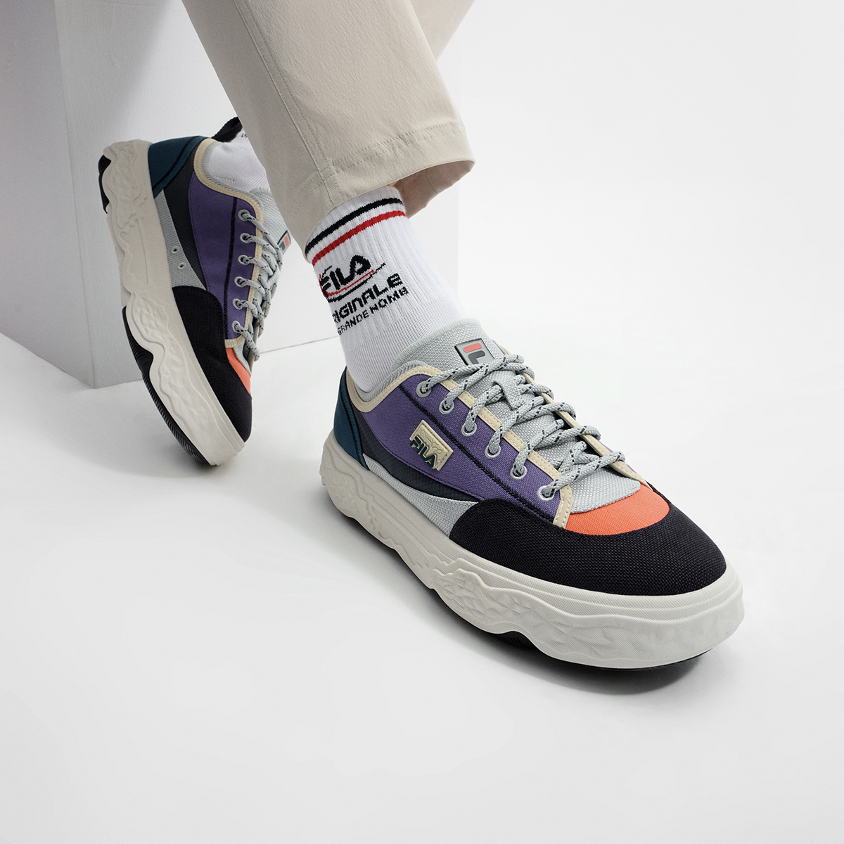 Sizing FILA Moderno 'Azul Púrpura' F12M421301FNG