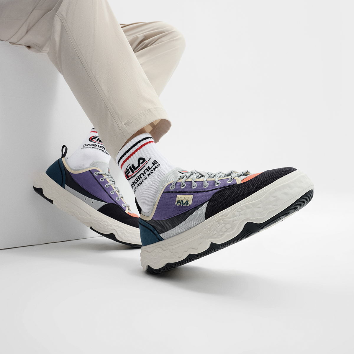 Cheap FILA Moderno 'Azul Púrpura' F12M421301FNG