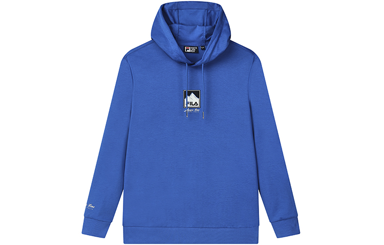 FILA Navy Blue Casual Logo Print Hoodie F11M138203F-RB