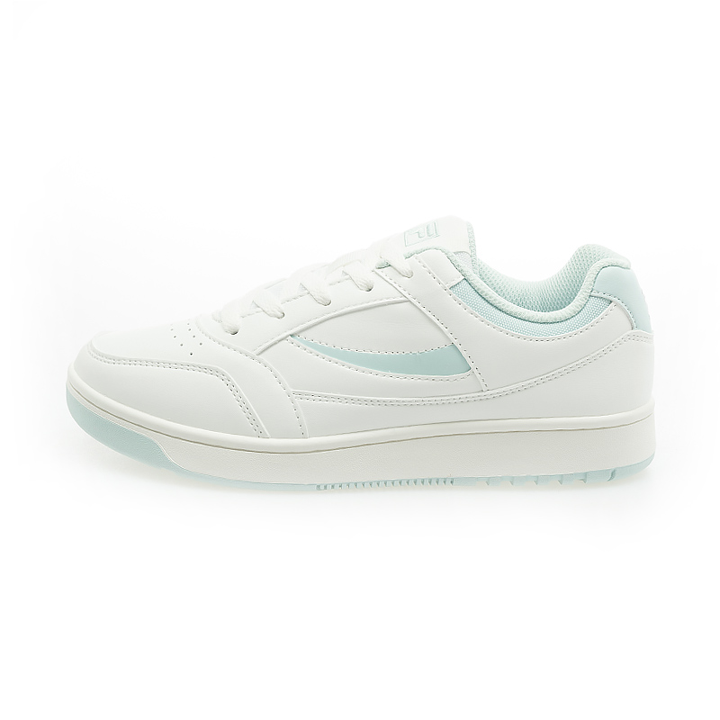 FILA Nollie Skate-Inspired Sneakers Plain white surface FS261TN03X017-101