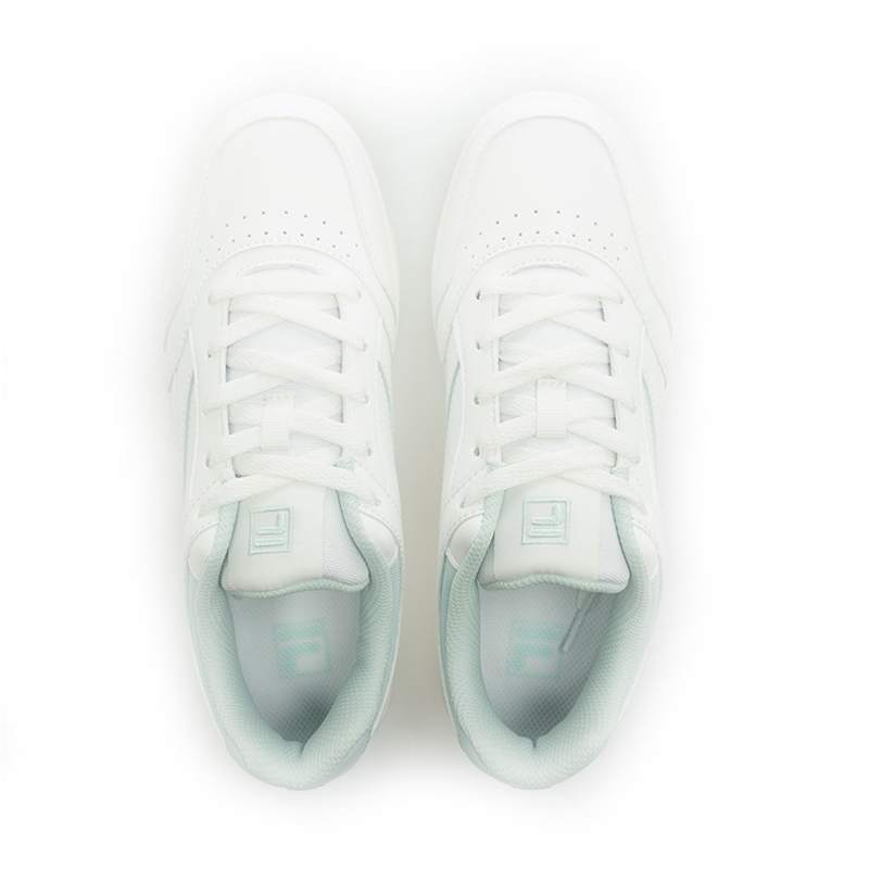 Sizing FILA Nollie 滑板靈感運動鞋 純白設計 FS261TN03X017-101