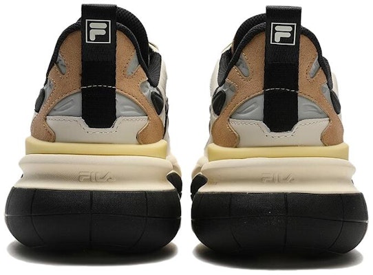 FILA NUCLEO ICONA 厚底运动鞋 '白灰棕' F12M343103FNL Lookbook FILA NUCLEO ICONA 厚底运动鞋 '白灰棕' F12M343103FNL