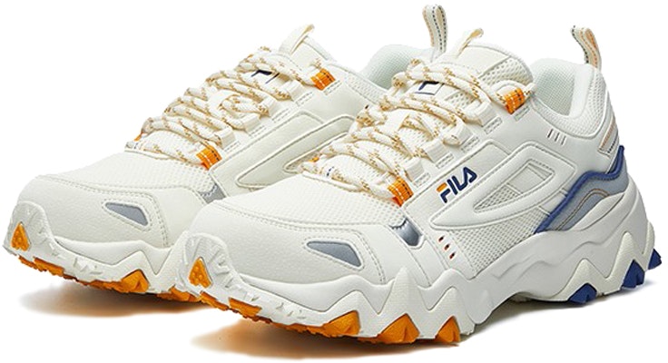 FILA Oakmont Fellow Putih/Kuning/Biru F12M031111FSW Lookbook FILA Oakmont Fellow Putih/Kuning/Biru F12M031111FSW