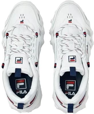 FILA Oakmont Sepatu Daddy Rendah Putih F12M031126FWT Lookbook FILA Oakmont Sepatu Daddy Rendah Putih F12M031126FWT