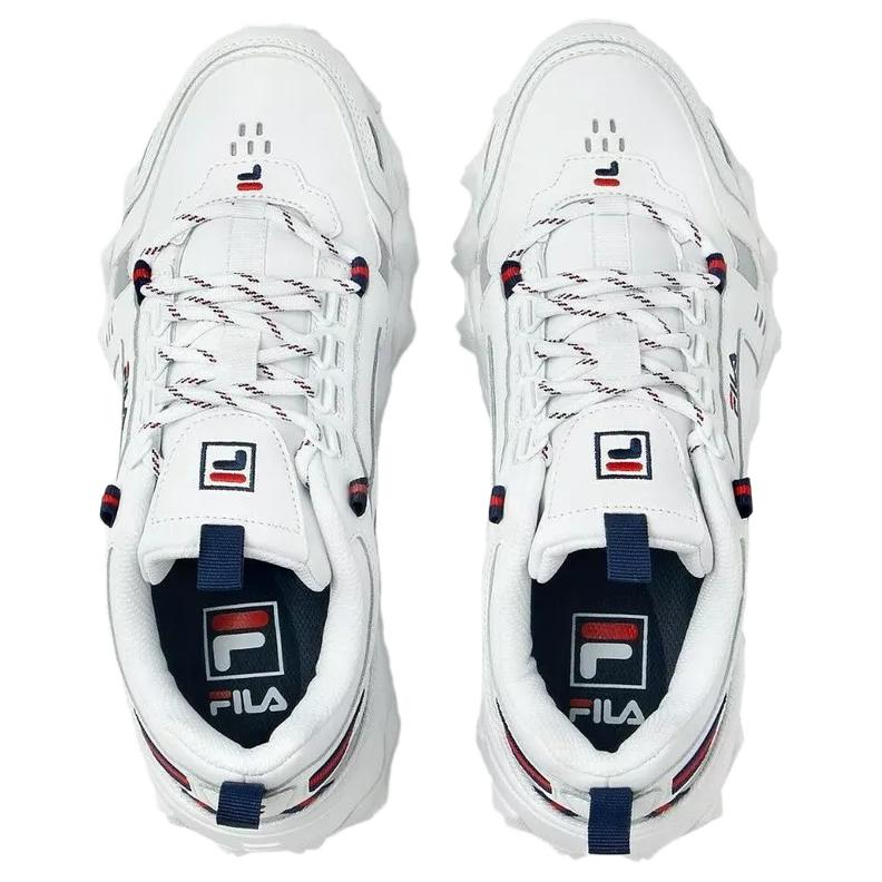 Lookbook FILA Oakmont Baskets Basses Daddy Shoes Blanc F12M031126FWT