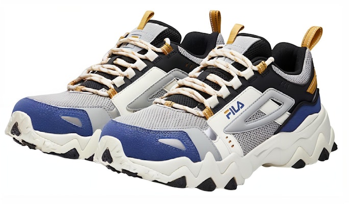 FILA Oakmont Sneakers Rendah Abu-Abu/Biru F12M031111FGC Shop FILA Oakmont Sneakers Rendah Abu-Abu/Biru F12M031111FGC