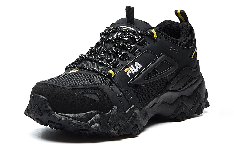 Order Fila 斐樂 OAKMONT 歐客漫 低筒潮流懷舊鞋 黑黃