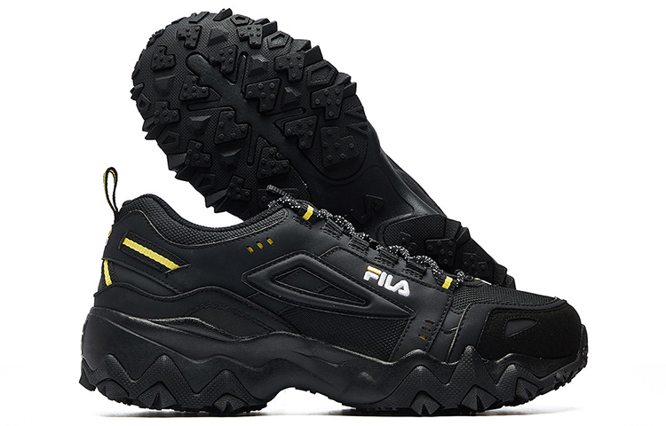 Purchase Fila 斐樂 OAKMONT 歐客漫 低筒潮流懷舊鞋 黑黃